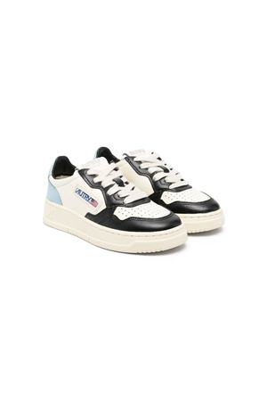 sneakers in pelle bianco AUTRY KIDS | A300KULK3F01WHTBLK